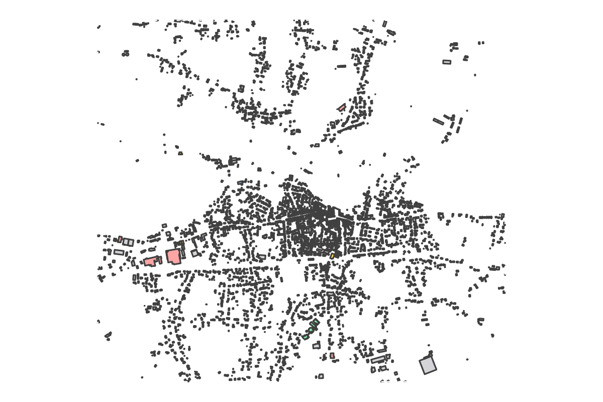 Program breakdown map
