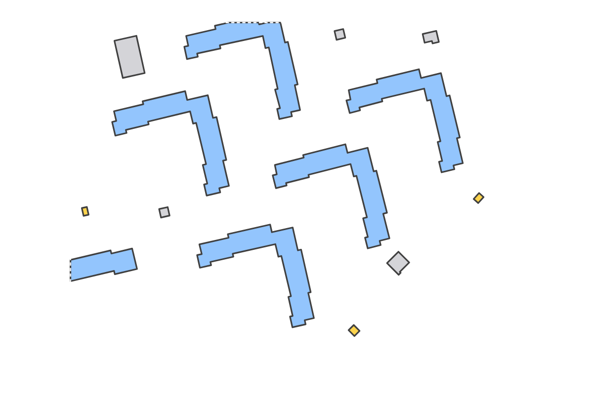 Program breakdown map