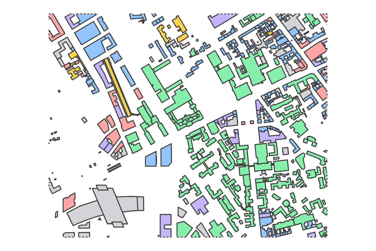 Program breakdown map