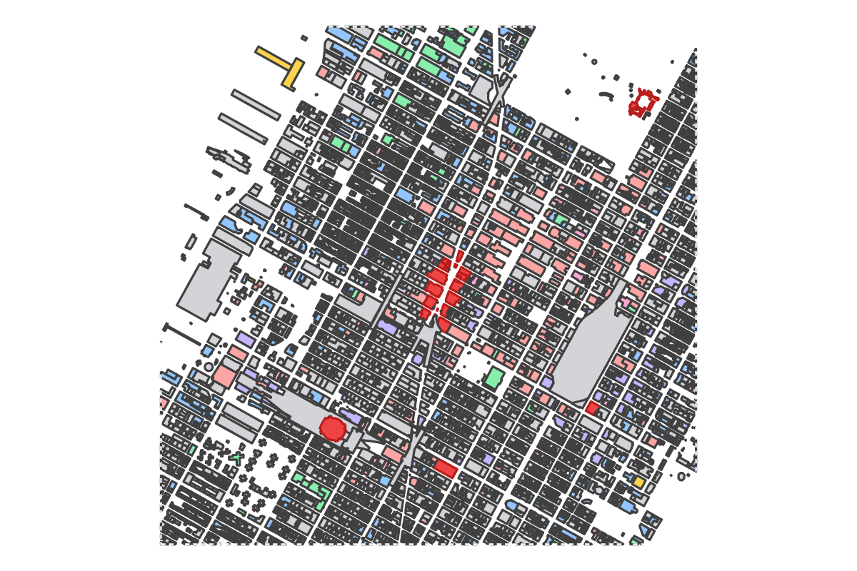Program breakdown map