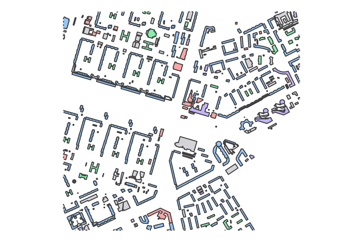 Program breakdown map