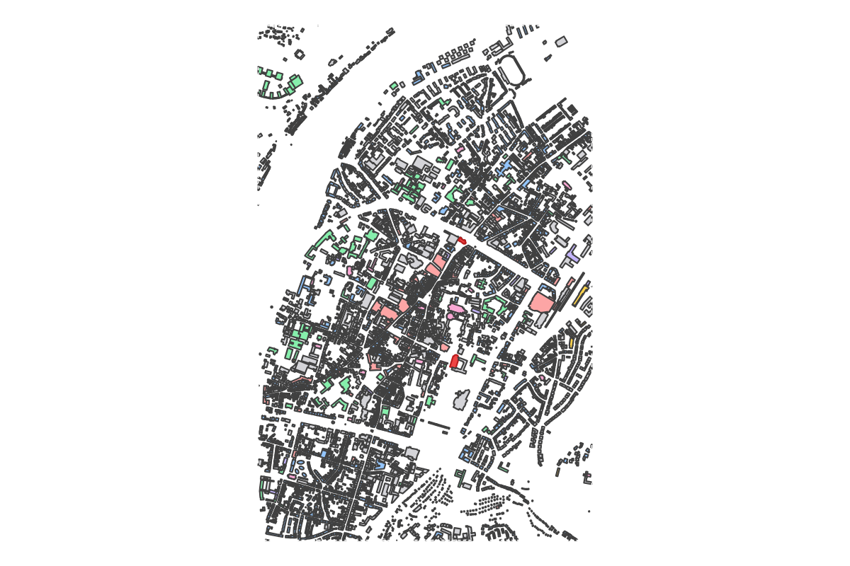 Program breakdown map