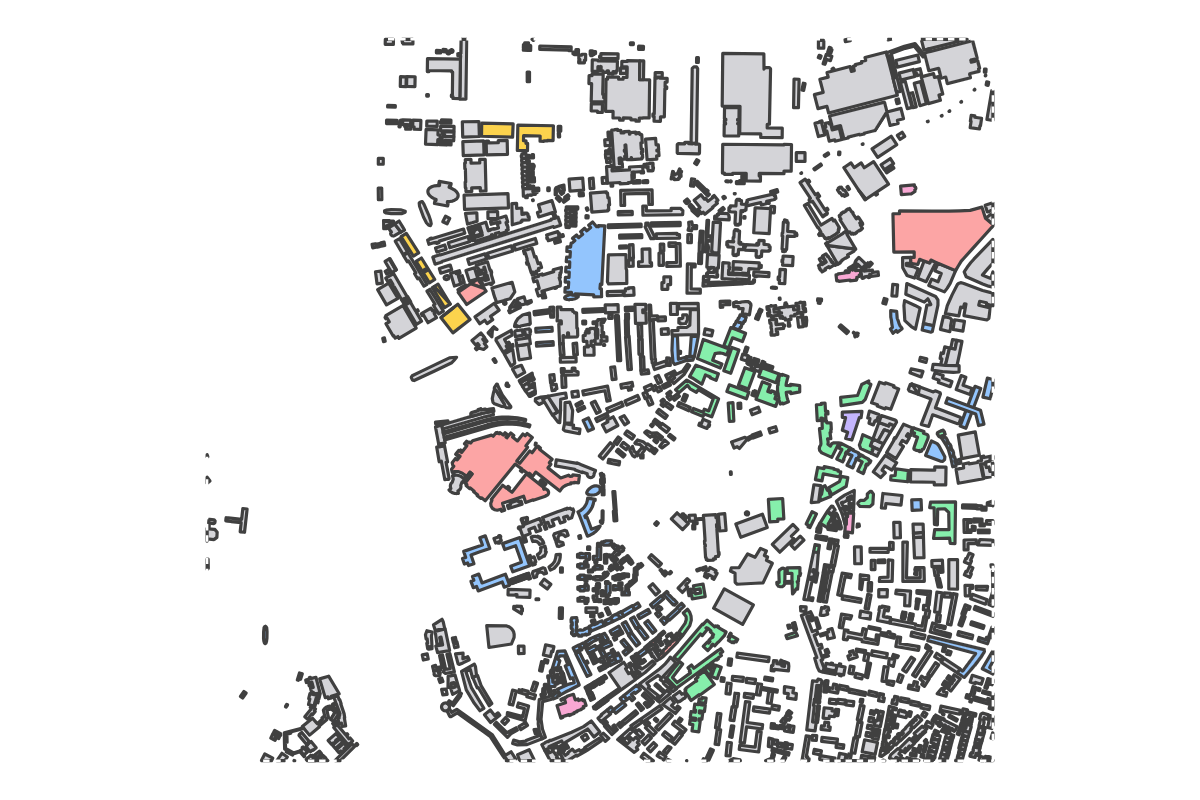 Program breakdown map