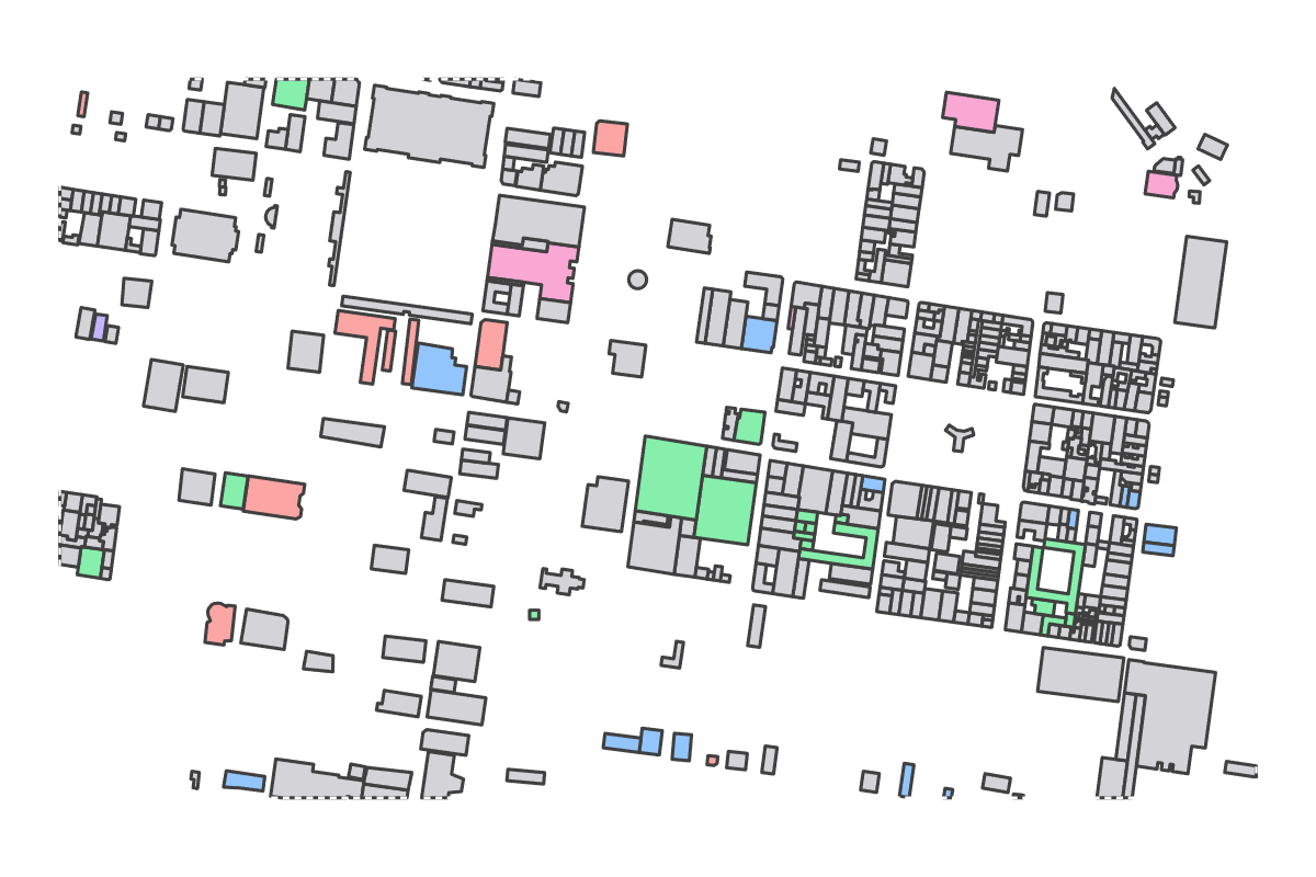 Program breakdown map