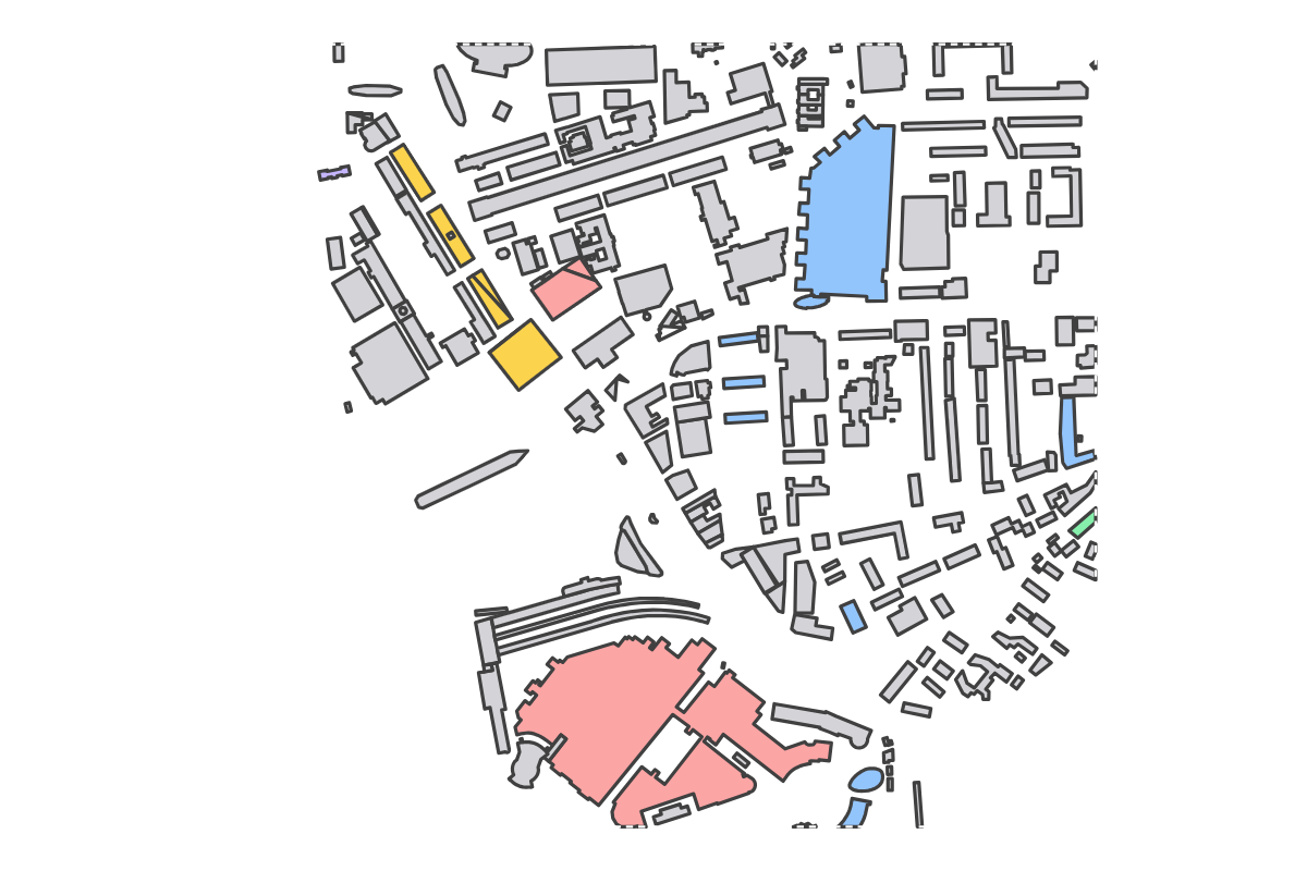 Program breakdown map