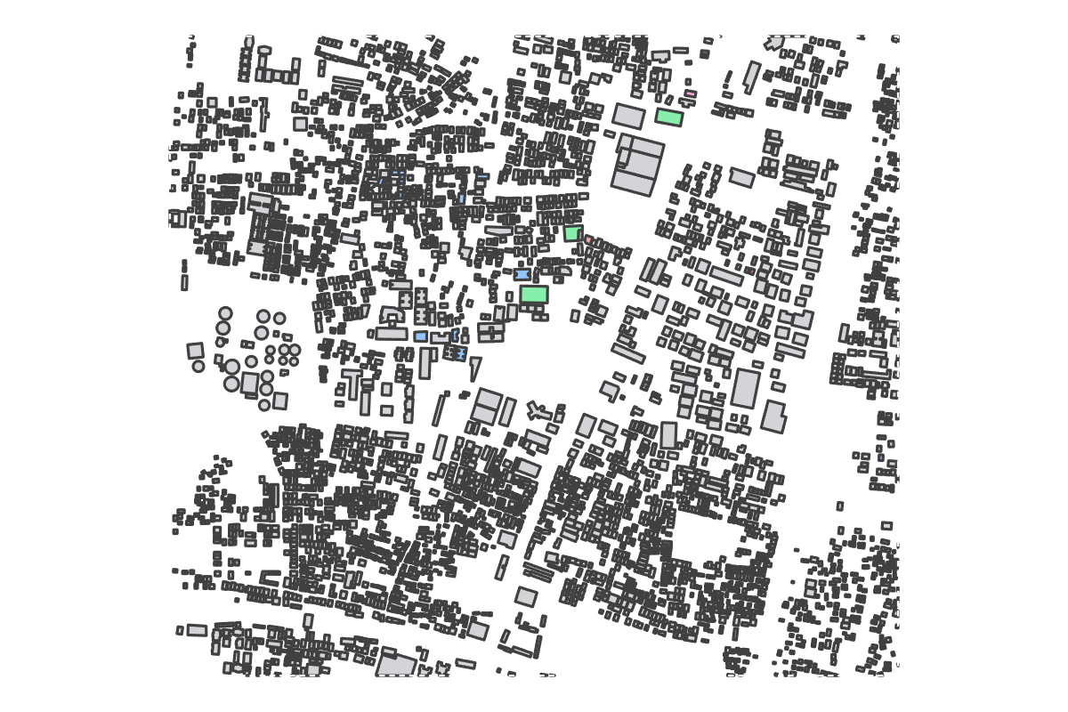 Program breakdown map