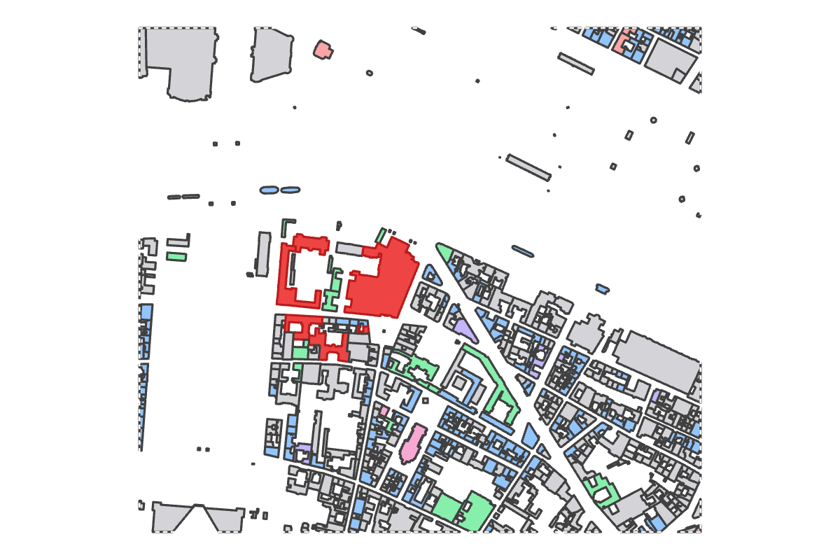 Program breakdown map