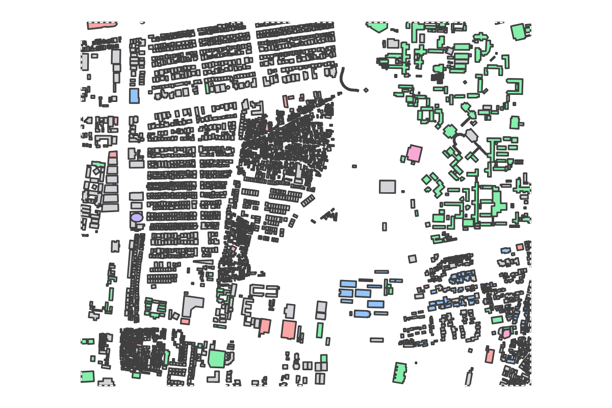 Program breakdown map
