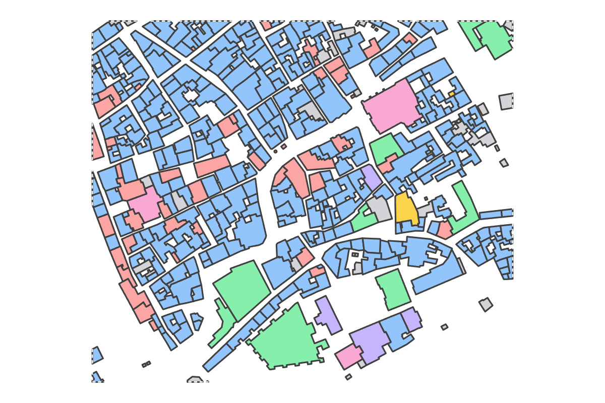 Program breakdown map