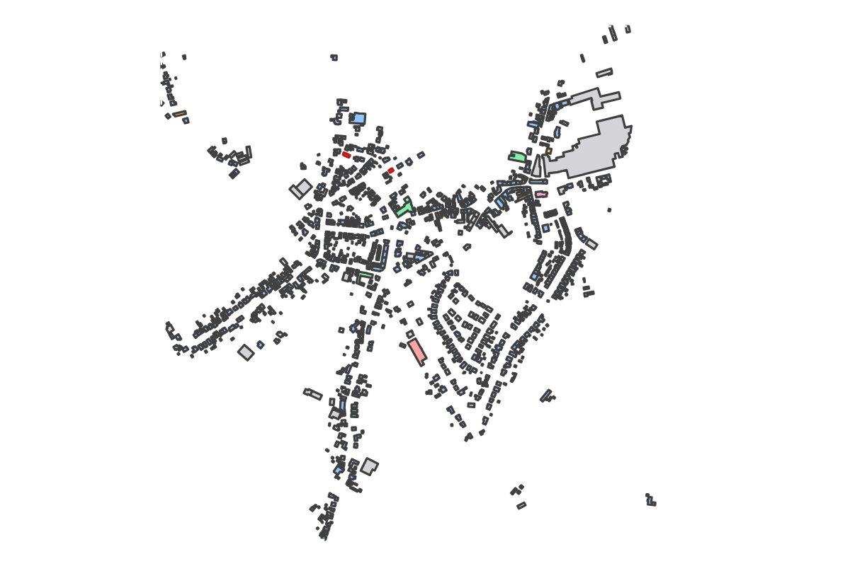 Program breakdown map