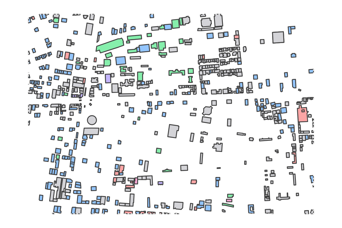 Program breakdown map