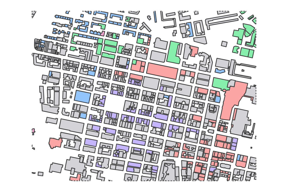 Program breakdown map