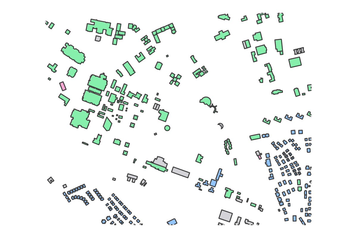 Program breakdown map