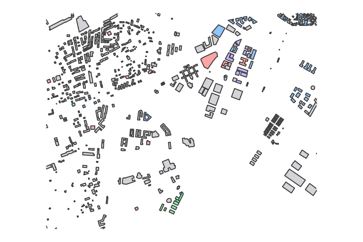 Program breakdown map
