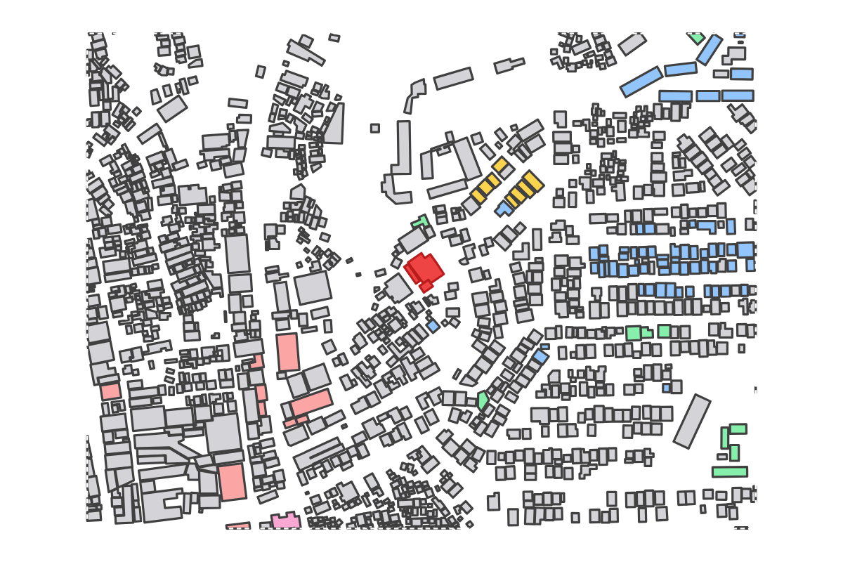 Program breakdown map