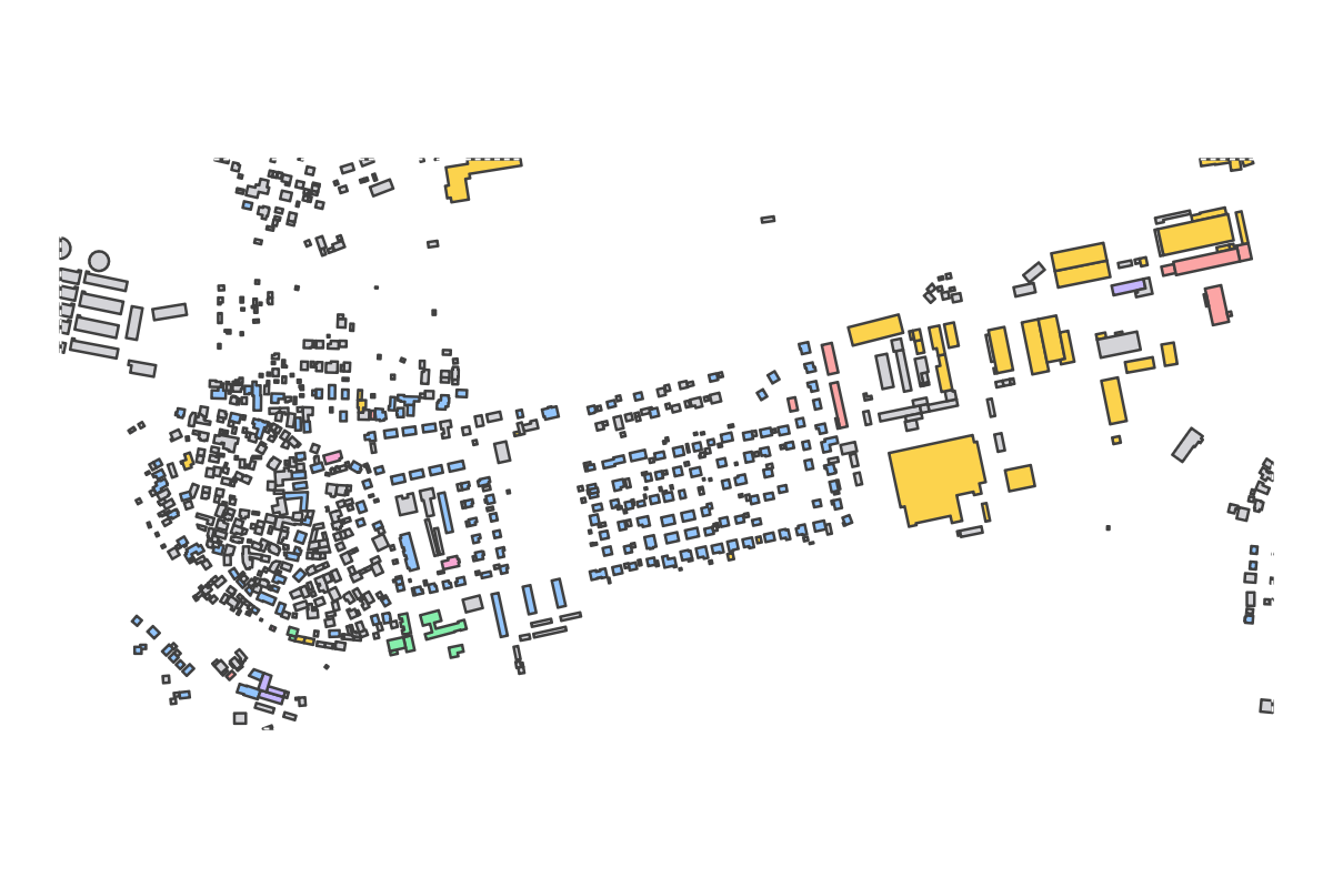Program breakdown map