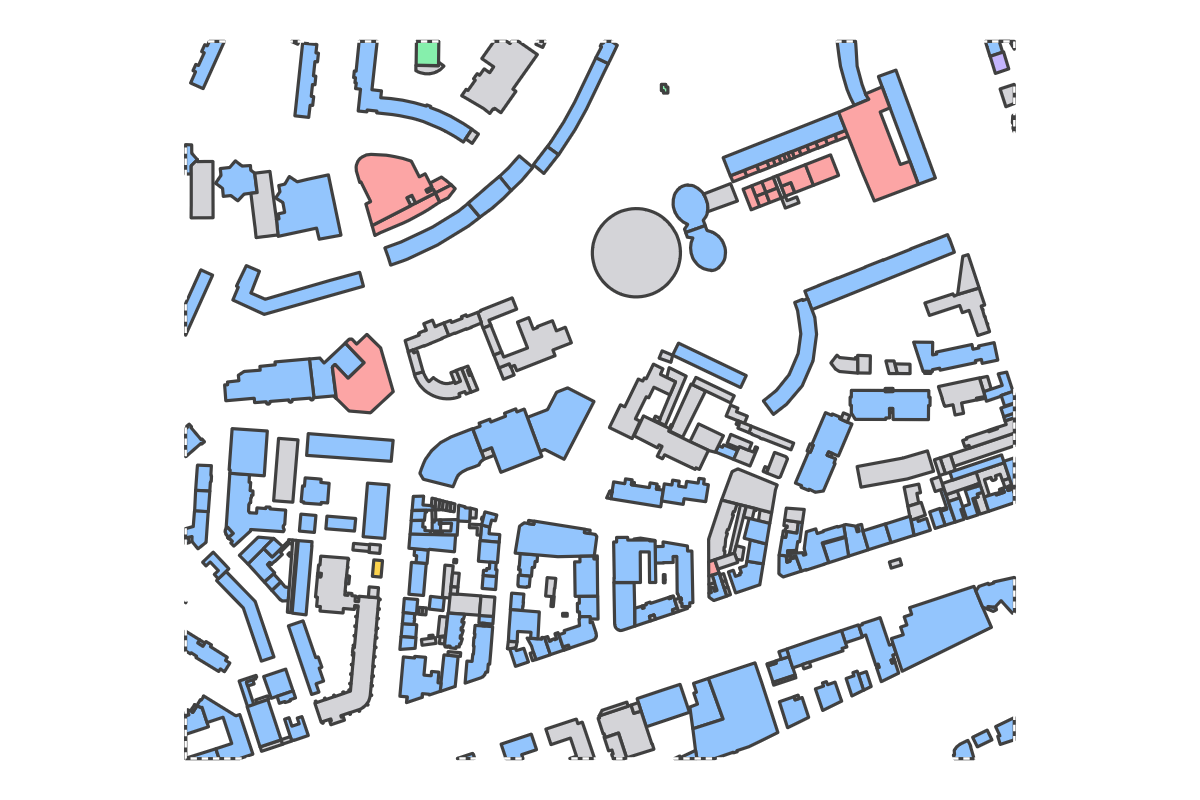 Program breakdown map