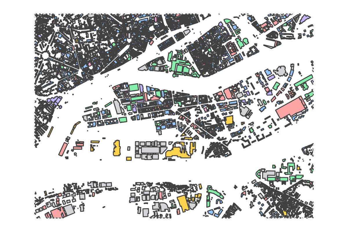 Program breakdown map