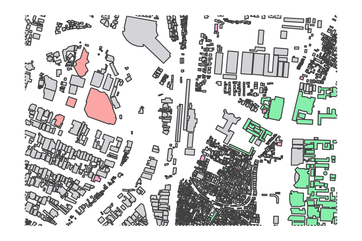 Program breakdown map
