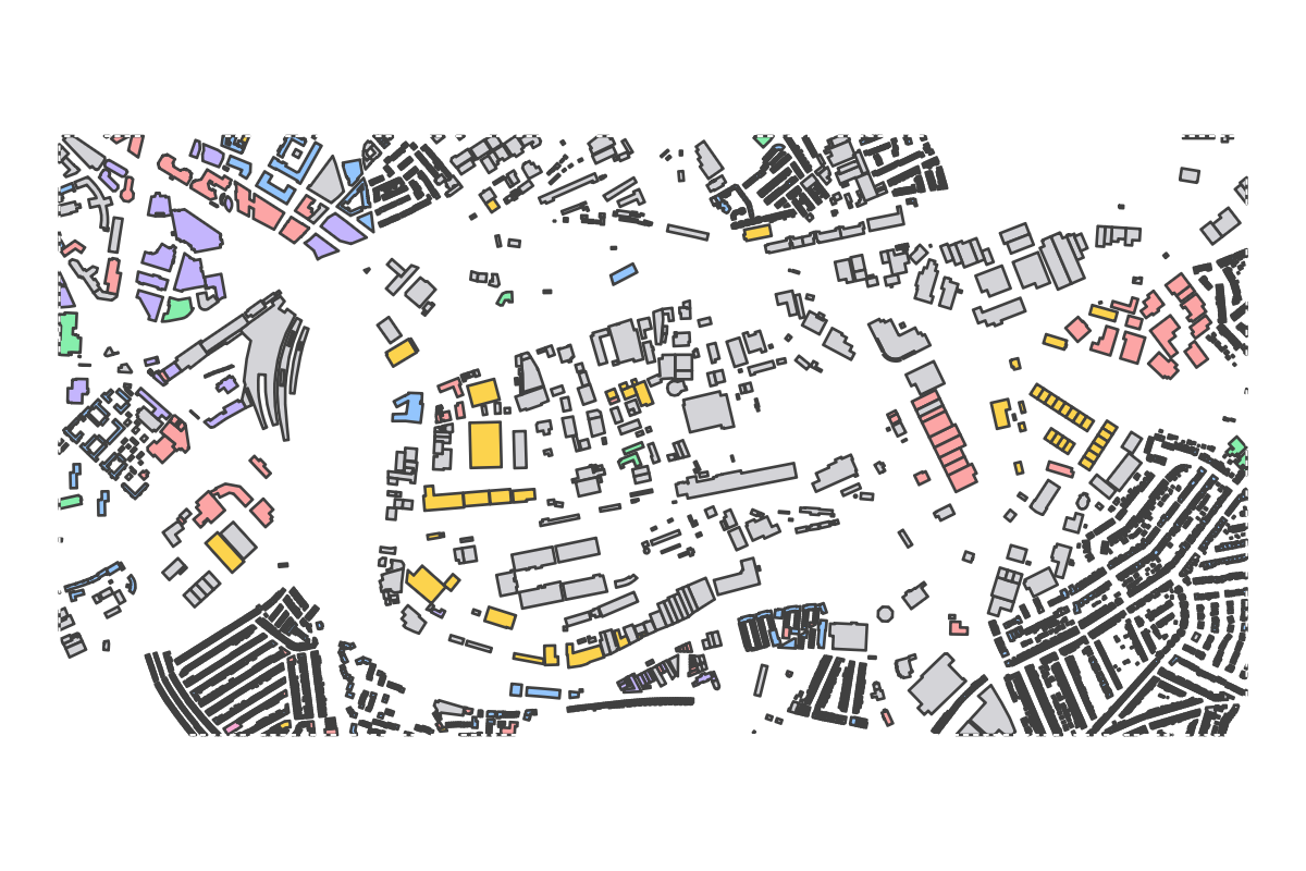 Program breakdown map
