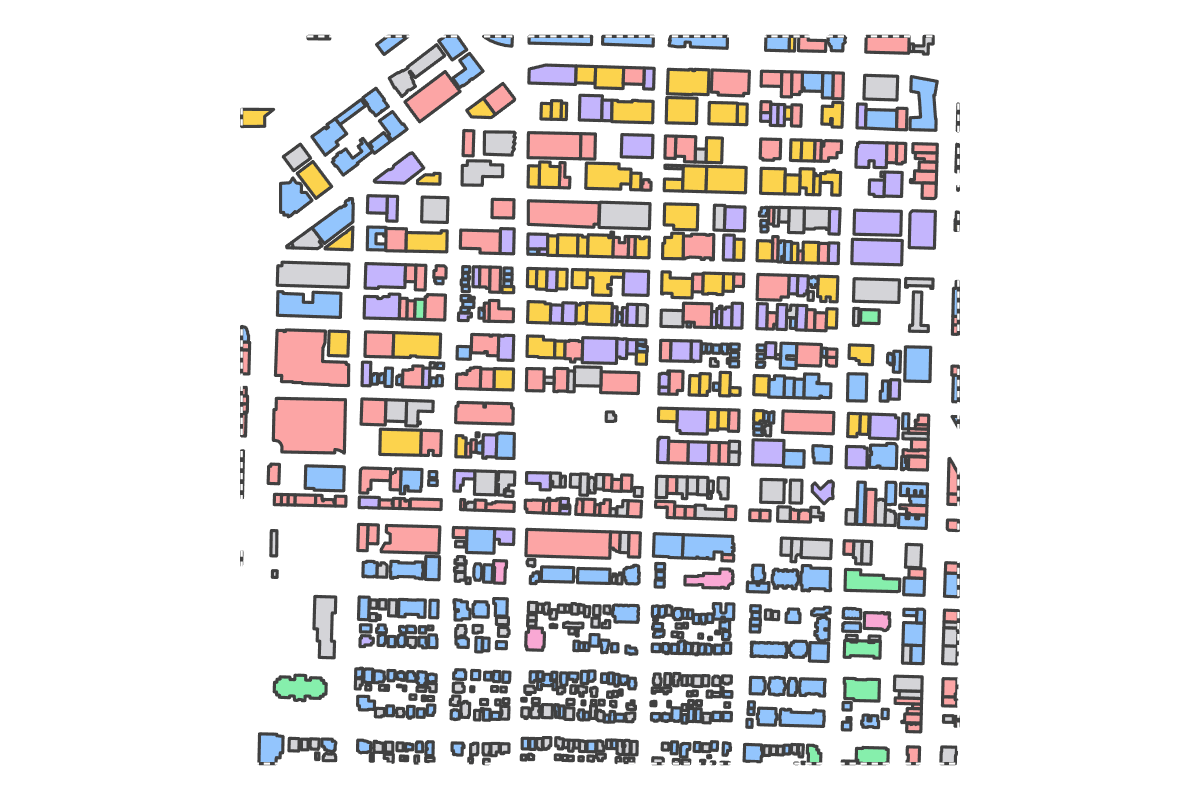 Program breakdown map