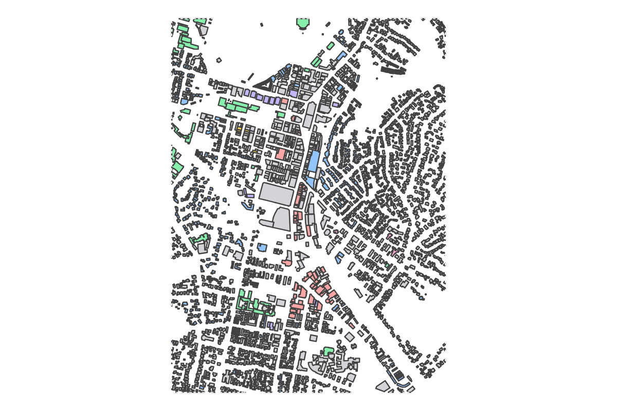 Program breakdown map