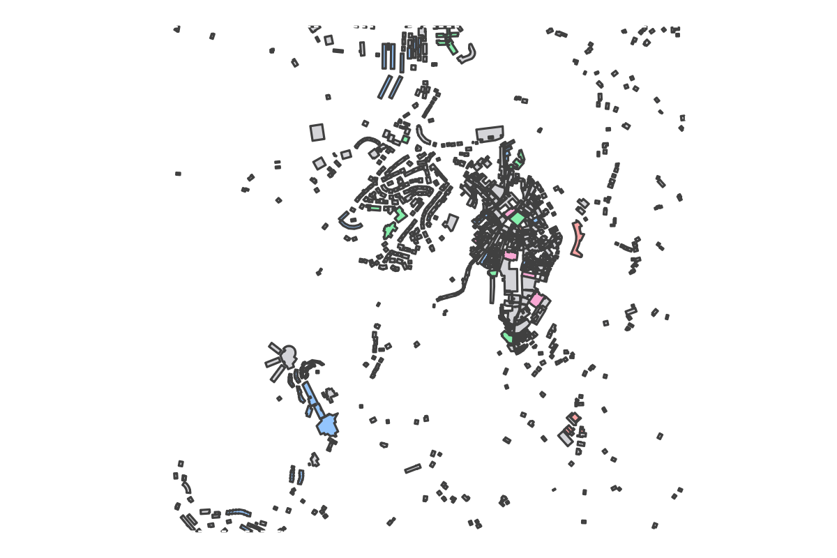 Program breakdown map