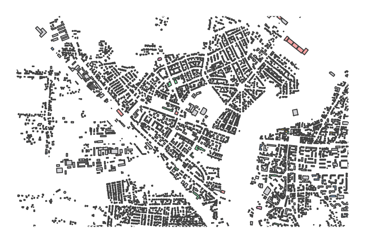 Program breakdown map