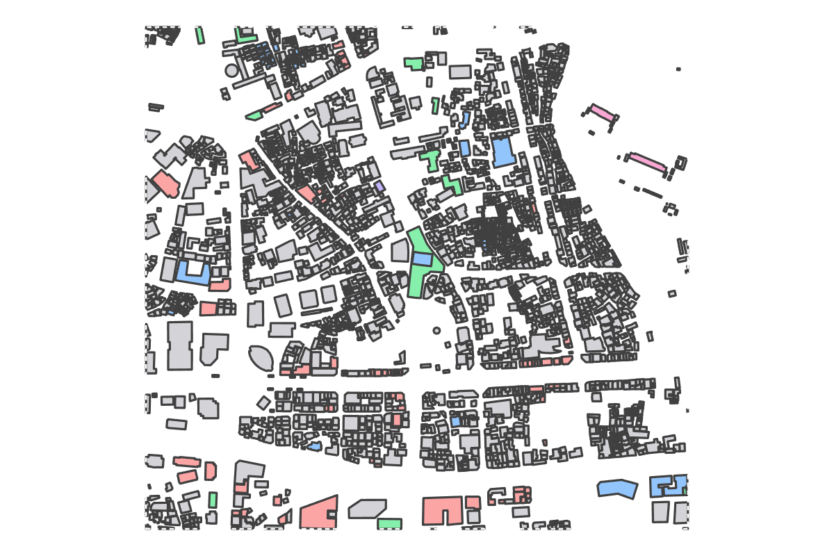 Program breakdown map