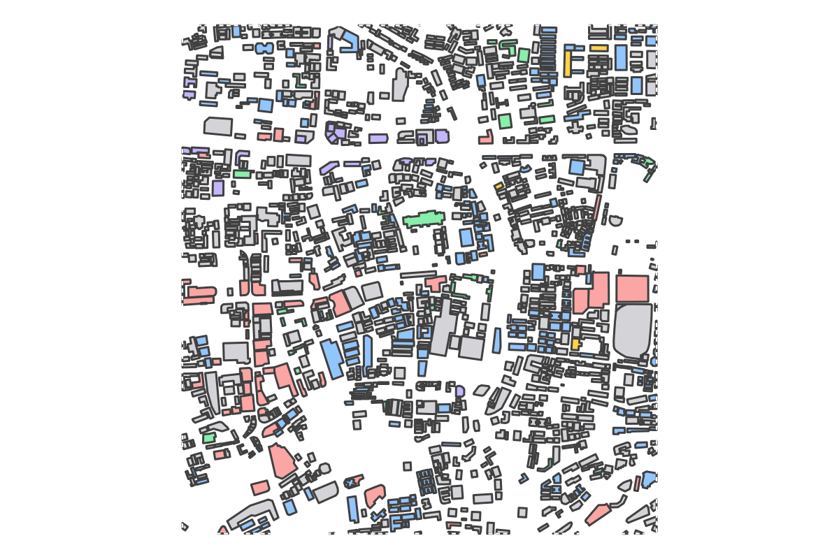 Program breakdown map