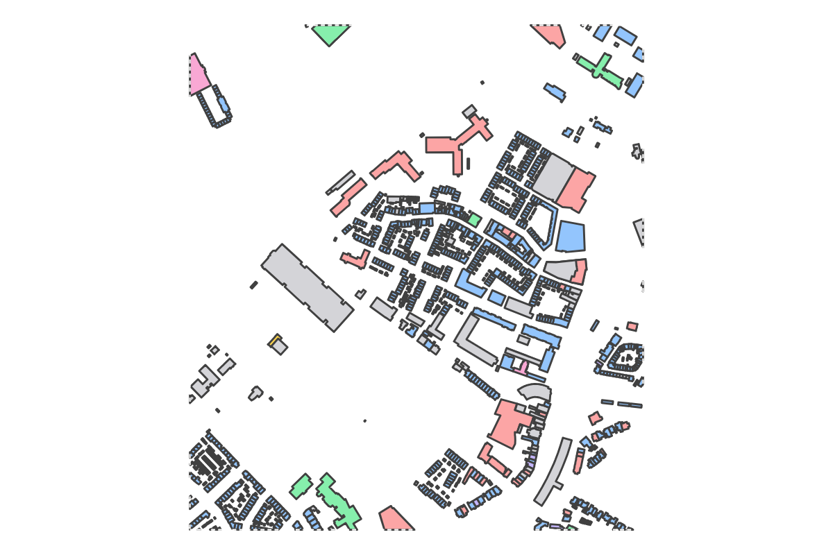 Program breakdown map