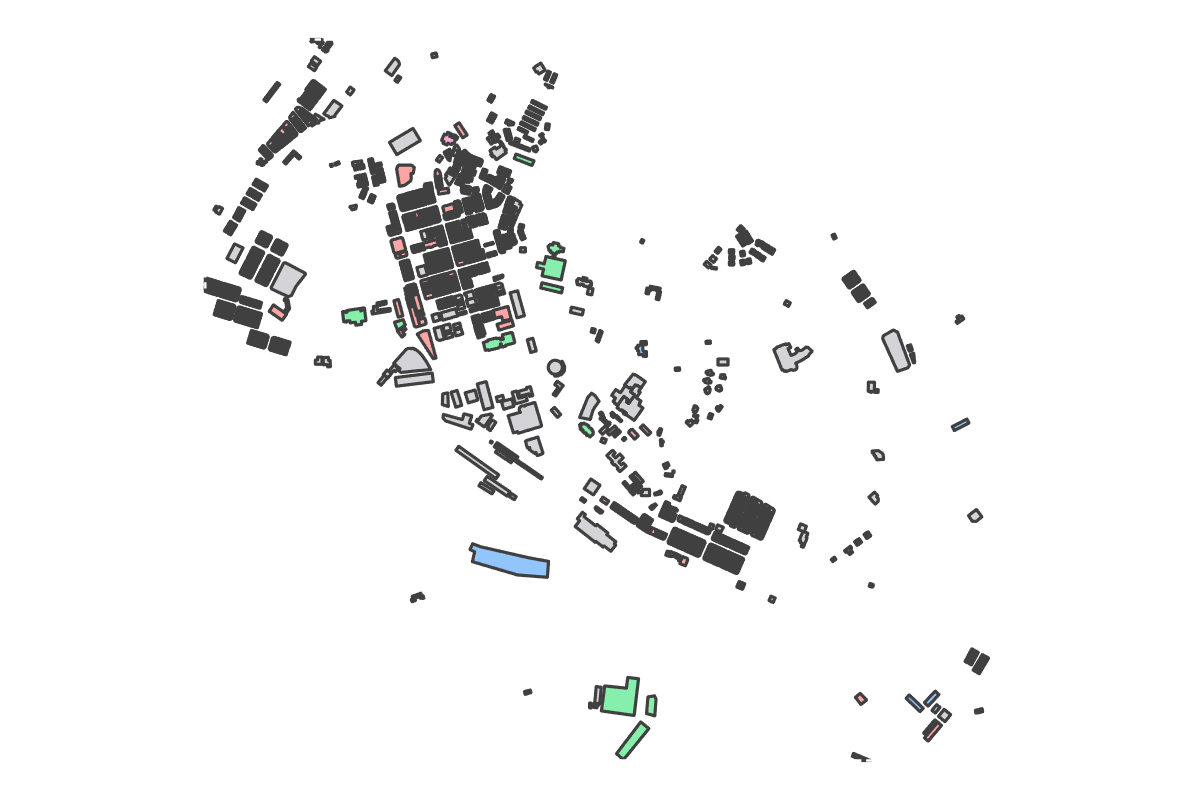 Program breakdown map