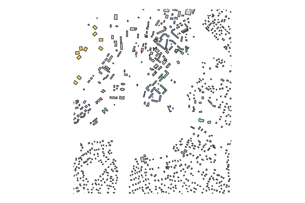 Program breakdown map