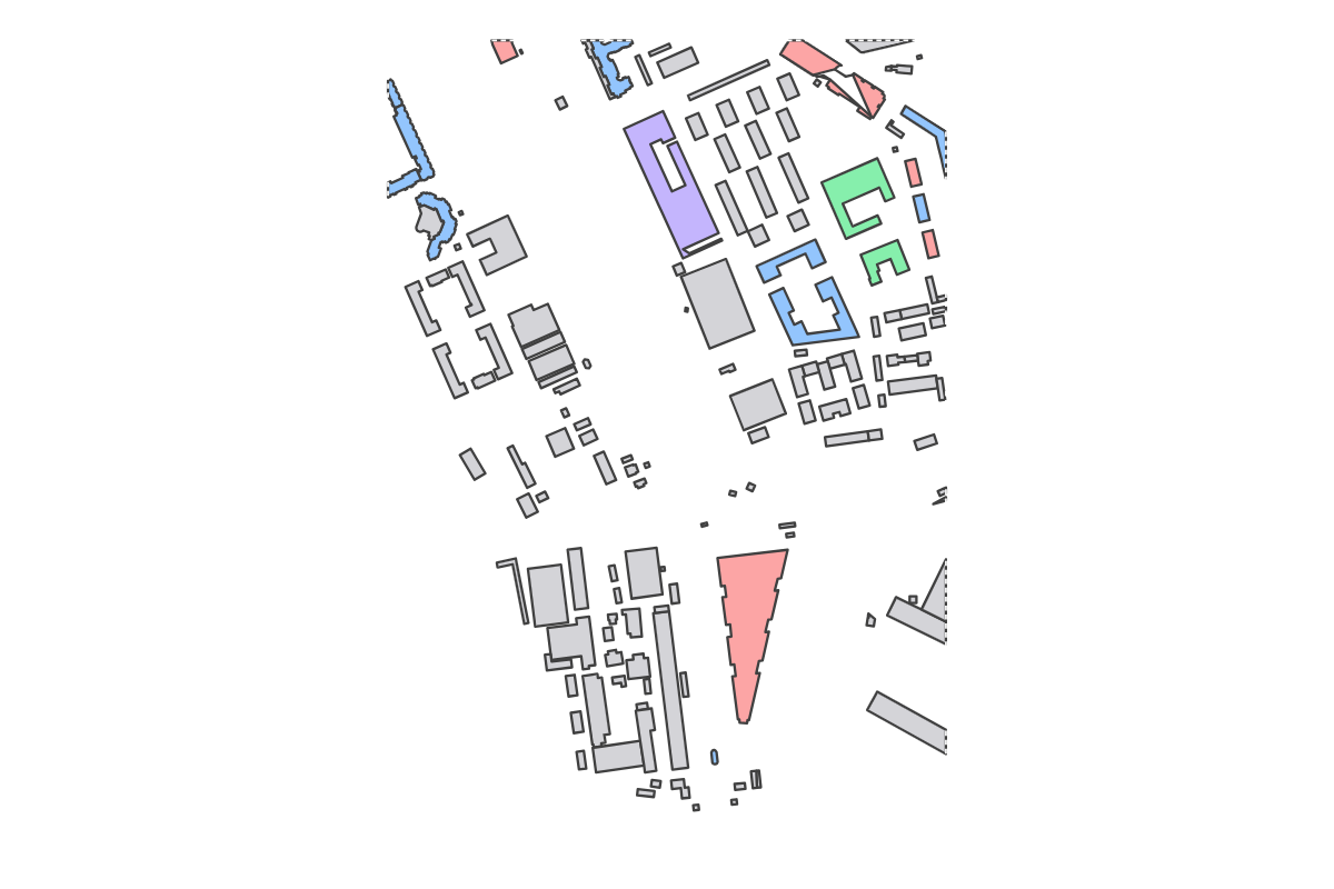 Program breakdown map