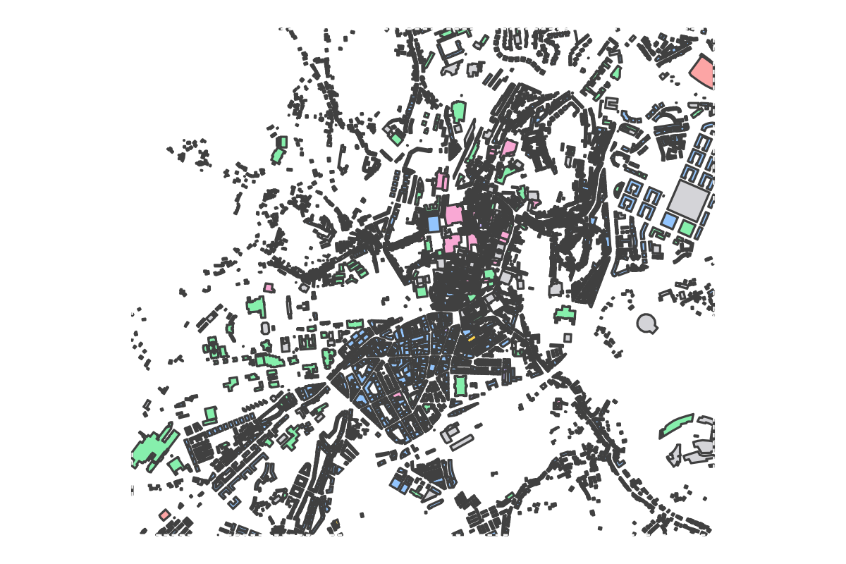 Program breakdown map