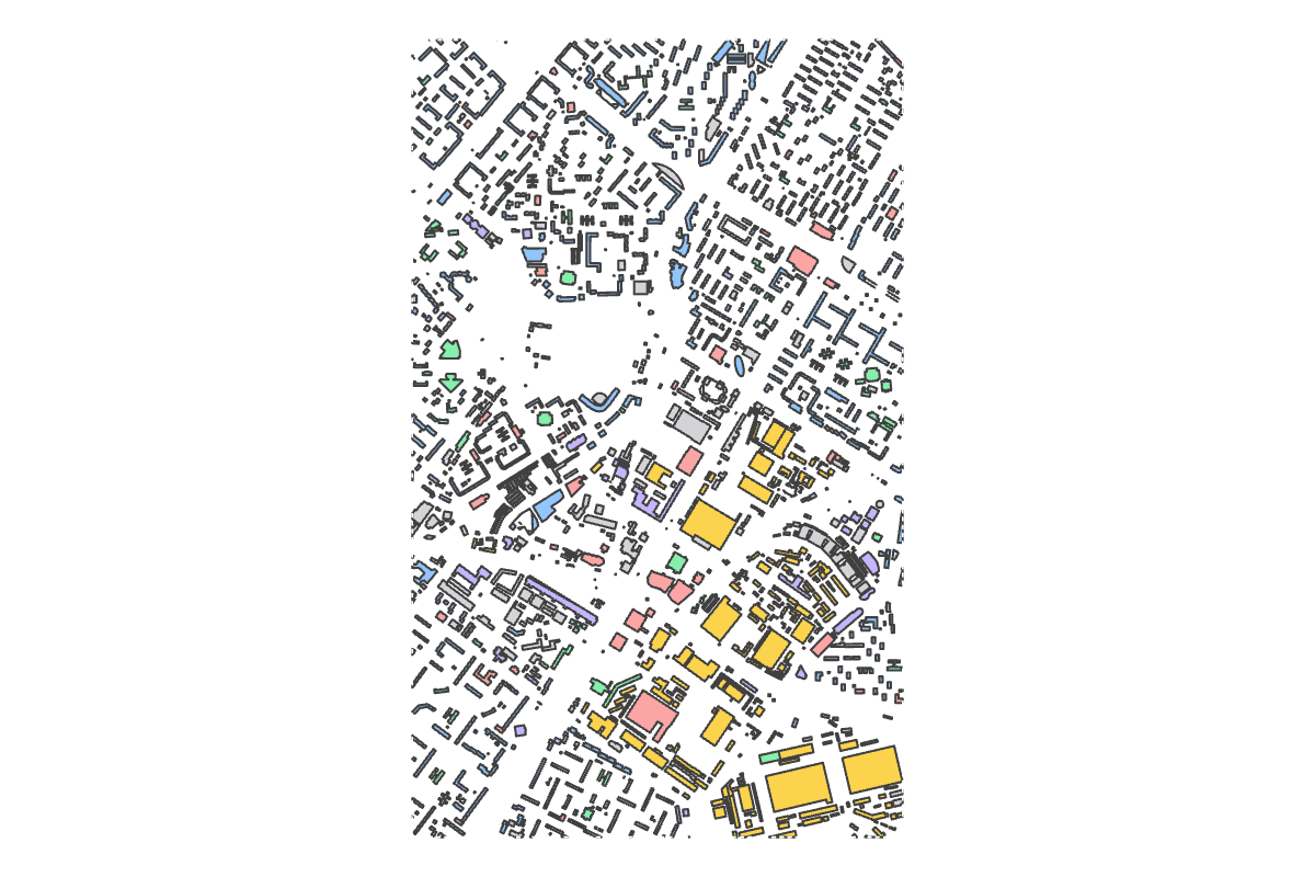 Program breakdown map