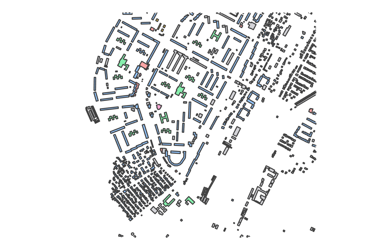 Program breakdown map