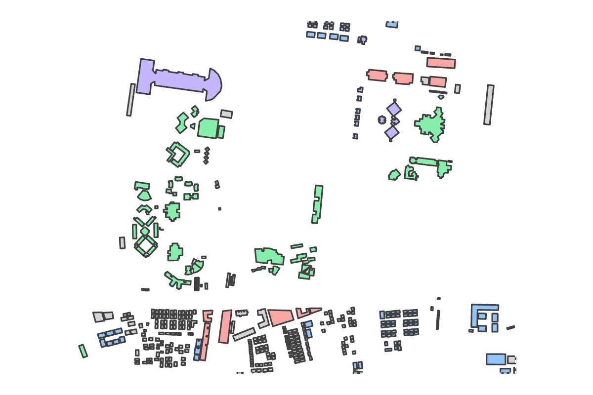 Program breakdown map