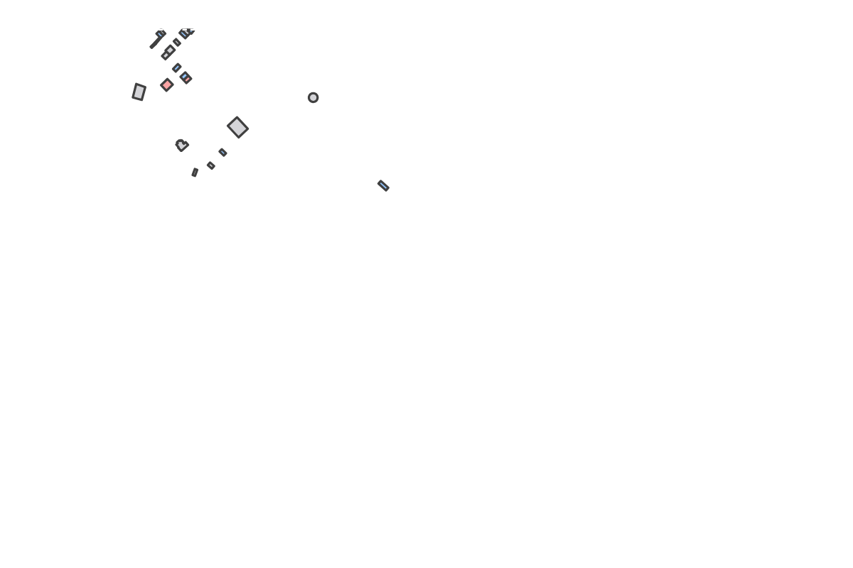 Program breakdown map