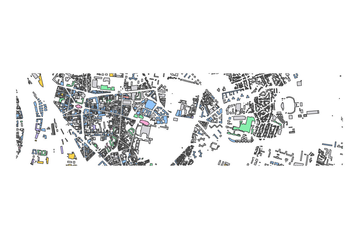 Program breakdown map