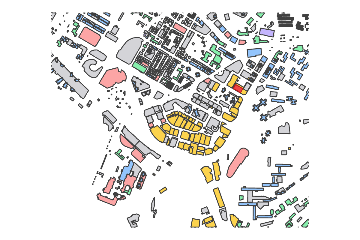 Program breakdown map