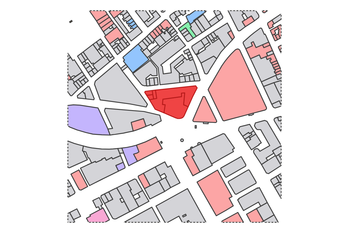 Program breakdown map