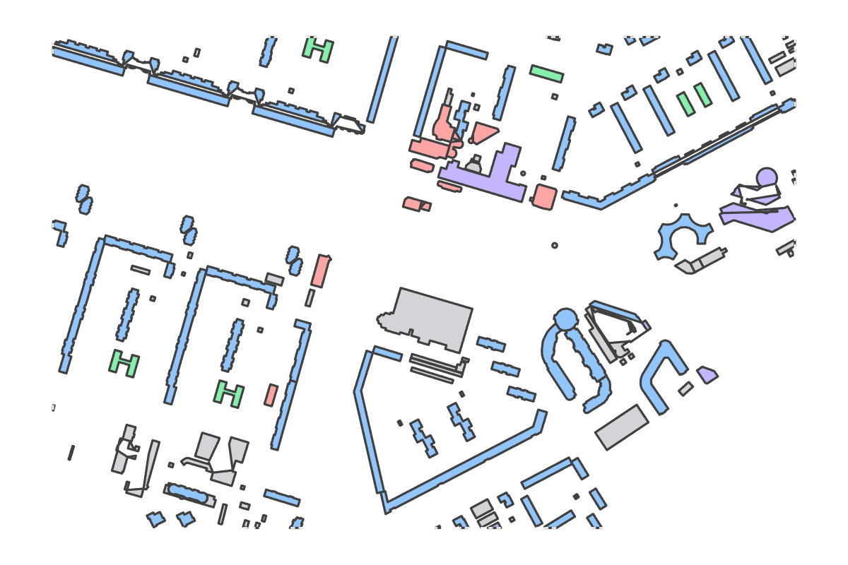 Program breakdown map