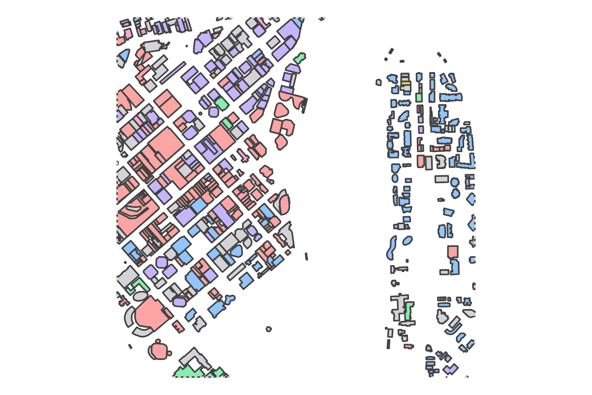 Program breakdown map