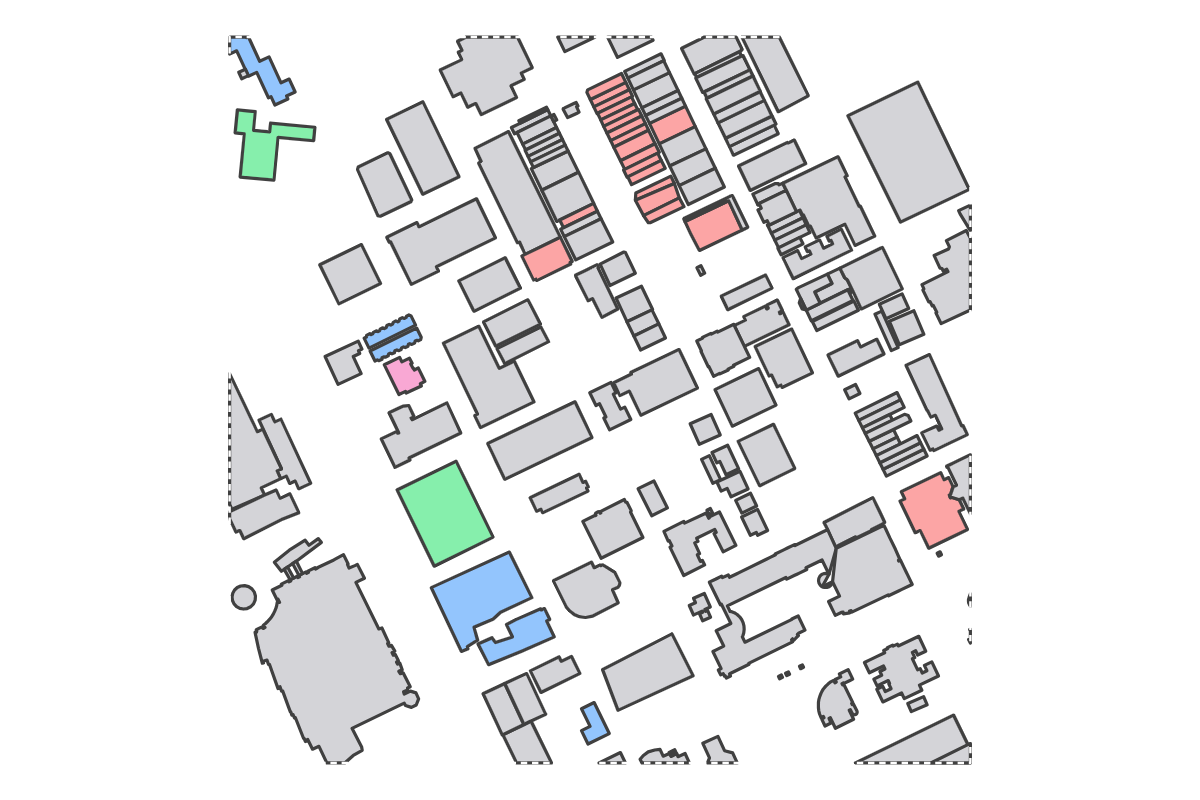 Program breakdown map