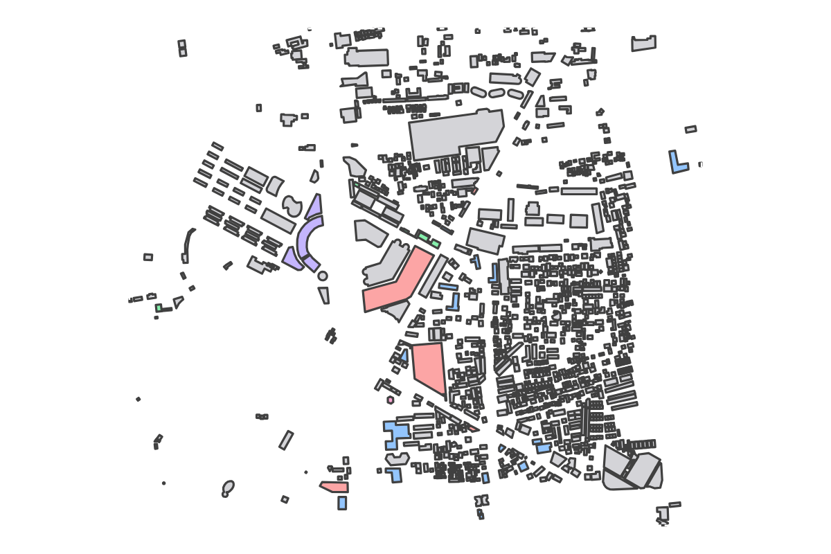 Program breakdown map