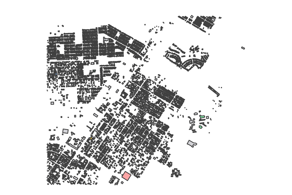 Program breakdown map