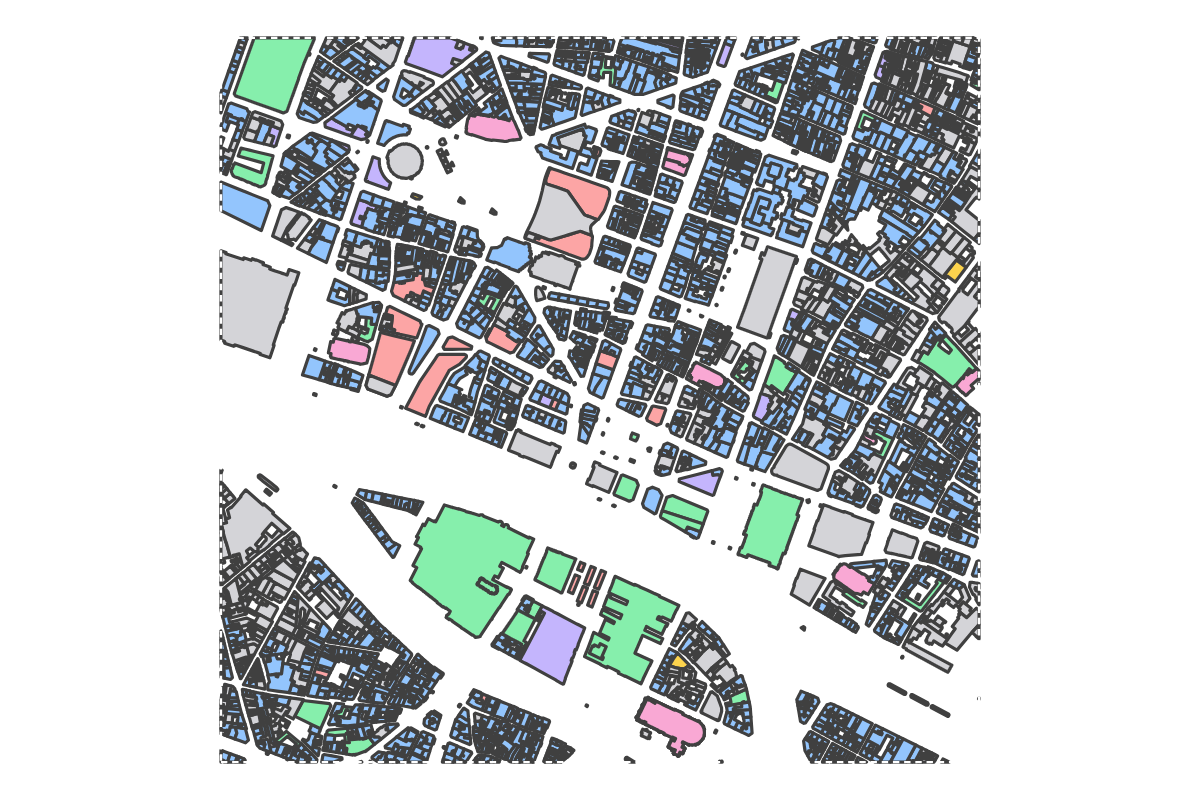 Program breakdown map