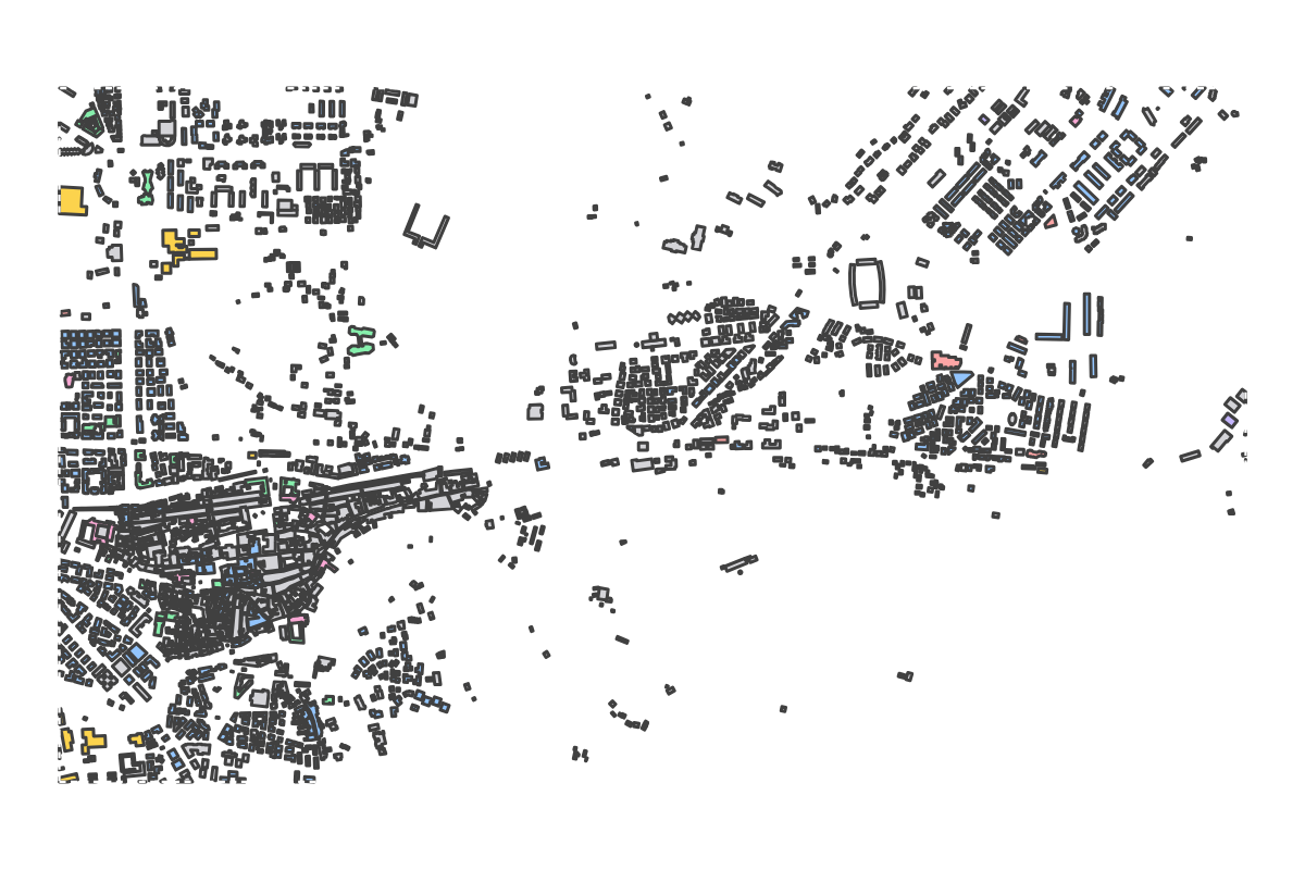 Program breakdown map