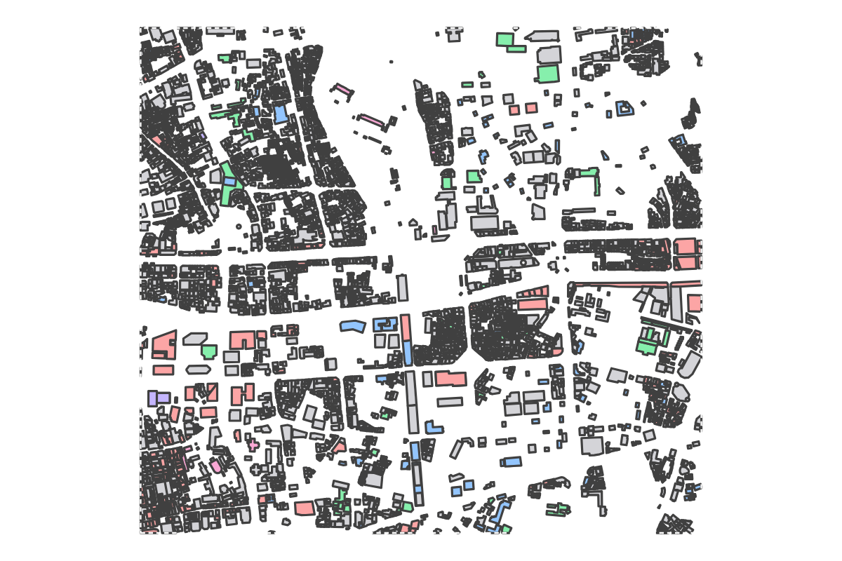 Program breakdown map
